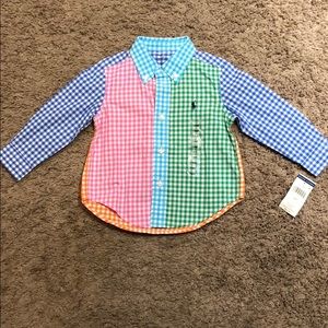 Spring (Easter) Ralph Lauren button down NWT!